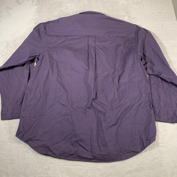 Croft & Barrow‎ Shirt Mens XL Purple Nightshade Button Down Long Sleeve NEW - Picture 9 of 10